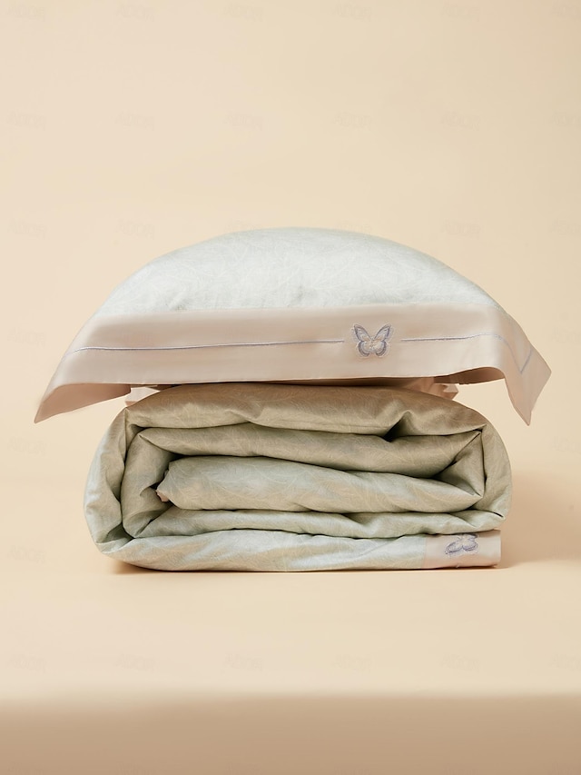  Soft Lyocell Cotton Design Duvet Cover Set