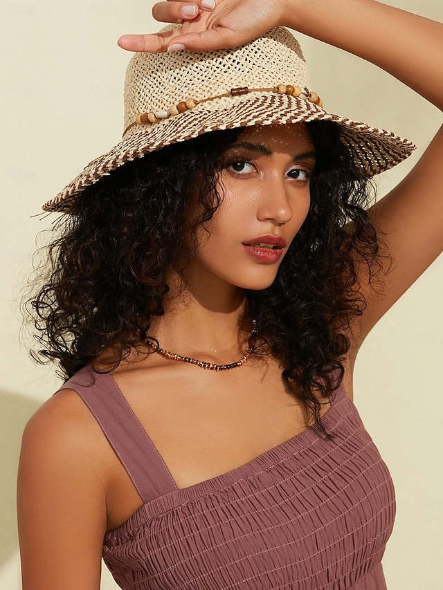  Lightweight Breathable Foldable Straw Hat