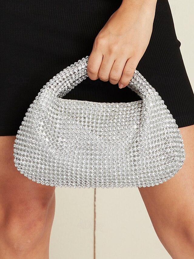  Sparkling Rhinestone Evening Clutch Handbag