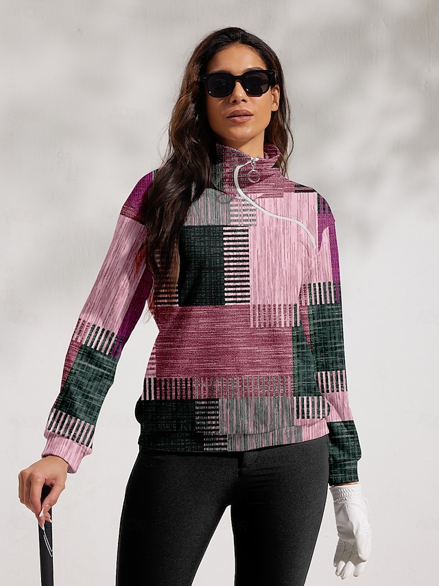  Thermal Long Sleeve Golf Pullover