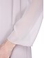 abordables Robes de Mère de Mariée-ADOR Combinaisons / Pantsuit Encolure dégagée Longueur Cheville Mousseline de soie Robe de Mère de Mariée  avec Plissé  / Echarpe incluse