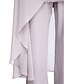abordables Robes de Mère de Mariée-ADOR Combinaisons / Pantsuit Encolure dégagée Longueur Cheville Mousseline de soie Robe de Mère de Mariée  avec Plissé  / Echarpe incluse