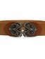 cheap Belts-Women&#039;s Wide Belt Casual Daily Dress Camel Belt Solid Colored / Party / Work / Basic / Winter / Spring