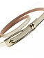 cheap Belts-Women&#039;s Skinny Belt Weekend Belt Solid Colored / PU / Alloy