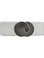 abordables Belts-Boucle Soirée Mariage Plein AirBeltFemme Couleur monochrome Noir Blanc / Rouge / L&#039;autume / L&#039;hiver / Printemps / Eté