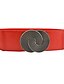 cheap Belts-Women&#039;s Buckle Black White Party Wedding Street Dailywear Belt Pure Color / Red / Fall / Winter / Spring / Summer