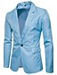 preiswerte New To Sale-Herren Blazer Alltag Herbst Winter Standard Mantel Schlank Geschäftlich Street Schick Jacken Langarm Solide Blau Armeegrün / Wolle / Business-Casual