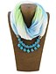 cheap Scarves &amp; Bandanas-Women&#039;s Infinity Scarf Red Dailywear Scarf Tie Dye / Blue / Brown / Fall / Winter / Holiday