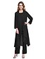 abordables Robes de Mère de Mariée-ADOR Combinaisons / Pantsuit Encolure dégagée Longueur Cheville Mousseline de soie Robe de Mère de Mariée  avec Plissé  / Echarpe incluse