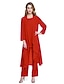 abordables Robes de Mère de Mariée-ADOR Combinaisons / Pantsuit Encolure dégagée Longueur Cheville Mousseline de soie Robe de Mère de Mariée  avec Plissé  / Echarpe incluse