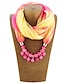 cheap Scarves &amp; Bandanas-Women&#039;s Infinity Scarf Red Dailywear Scarf Tie Dye / Blue / Brown / Fall / Winter / Holiday