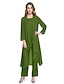 abordables Robes de Mère de Mariée-ADOR Combinaisons / Pantsuit Encolure dégagée Longueur Cheville Mousseline de soie Robe de Mère de Mariée  avec Plissé  / Echarpe incluse