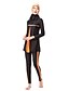 economico Tankini-Per donna Essenziale Boho All&#039;americana Viola Arancione Grigio Bikini Costumi da bagno Costume da bagno - Monocolore Viola
