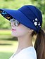 abordables Chapeaux-Chapeau de soleil Sport &amp; Loisir Festival Chapeau Femme Couleur Pleine Anti UV Respirable / Printemps / Eté