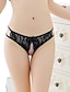 cheap At Home-Women&#039;s Plus Size Lace Open Crotch Jacquard White Black Red Big Size One-Size / 1box
