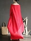 cheap Cotton &amp; Linen Dresses-Casual Women&#039;s Cotton Linen Shift Maxi Dress