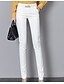 cheap Pants-Women&#039;s Dress Pants Pants Daily Work Solid Colored Mid Waist Slim Black White S M L XL XXL