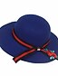 cheap Hats-Women&#039;s Bucket Hat Bow Solid Colored Hat / Party / Spring / Summer / Polyester
