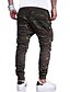 cheap Pants-Men&#039;s Sporty Active Elastic Waistband Drawstring Print Sweatpants Trousers Cargo Pants Plus Size Full Length Pants Inelastic Sports &amp; Outdoor Daily Camo / Camouflage Mid Waist Army Green M L XL XXL