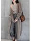 cheap Cardigans-Women&#039;s Daily Solid Colored Long Sleeve Loose Long Cardigan Sweater Jumper, V Neck Black / Camel One-Size
