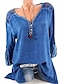 cheap T-Shirts-Women&#039;s Daily Going out Basic T-shirt - Solid Colored Sweetheart Neckline Wine