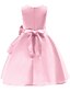 cheap Girls&#039; Dresses-Girls&#039; Sweet Princess Satin Party Dress