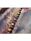 abordables Mother Dresses-Mujer Corte Ancho Vestido hasta la Rodilla - Media Manga Floral Estampado Primavera Verano Tallas Grandes Tejido Oriental Floral Azul Oscuro M L XL XXL 3XL 4XL 5XL