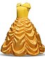 cheap Girls&#039; Dresses-Kids Toddler Little Girls&#039; Dress Solid Colored Flower Holiday Pleated Yellow Midi Sleeveless Vintage Sweet Dresses Fall Winter Regular Fit