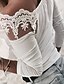 cheap T-Shirts-2020 Hot Sale T-shirts Women&#039;s Slim T-shirt - Solid Colored Off Shoulder White M Camisas Mujer Chemise Femme
