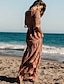 cheap Boho Dresses-Women&#039;s Swing Dress Lace Pink L XL XXL