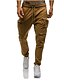 cheap Pants-men&#039;s port sweat pants blend drawstring classic joggers pants zipper pockets cargo pants