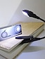abordables Lámparas y cortinas de lámpara-BRELONG® Luz de libro Ajustable / Emergencia / Fácil de Transportar Botón con pilas 1pc