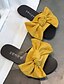 cheap Women&#039;s Slippers &amp; Flip-Flops-Women&#039;s Slippers &amp; Flip-Flops Flat Heel Bowknot PU Casual Spring Yellow / Black / Beige