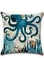 cheap Throw Pillows,Inserts &amp; Covers-1pc Throw Pillow Cover Ocean Tutle Animal Zipper Traditional Classic Outdoor Cushion for Sofa Couch Bed Chair