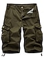 cheap Pants-mens camo cargo shorts multi pockets camouflage twill cargo short