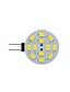 preiswerte LED Doppelsteckerlichter-10 Stück 3 W LED Doppel-Pin Leuchten 300 lm G4 12 LED-Perlen SMD 5730 Dekorativ bezaubernd Warmes Weiß Kühles Weiß 12 V