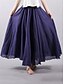 cheap Bottoms-Women&#039;s Linen / Cotton Blend / Linen Maxi Swing Skirts - Solid Colored Layered Wine White Black One-Size
