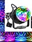 billige Scenelys med-fest lys disco ball dj lys blingco disco lys lyd aktivert strobe lys fest ball lys ledet scene lys effekt show belysning disco lys for bursdag dj barn xmas klubb karaoke bryllup