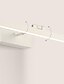 billige Vanity-lamper-led speil frontlampe forfengelighet lys 50cm 12w 260 grader roterbar for soverom bad aluminium akryl vegglampe ip20