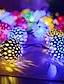 cheap LED String Lights-Outdoor Solar String Light LED Solar Garden Light Solar String Lights Moroccan Ball Waterproof 5m 20LED Balls Globe Fairy String Lights Orb Lantern Christmas Lighting for Outdoor Party Home Decoration
