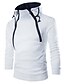 cheap Hoodies-Men&#039;s Sweatshirt Solid Colored Round Neck Casual Hoodies Sweatshirts  Slim White Black Navy Blue