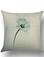 cheap Bottoms-Cushion Cover 1PC Faux Linen Soft Decorative Square Throw Pillow Cover Cushion Case Pillowcase for Sofa Bedroom  Superior Quality Mashine Washable Pack of 1 Outdoor Cushion for Sofa Couch Bed Chair