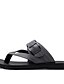 cheap Men&#039;s Shoes-Men&#039;s Slippers &amp; Flip-Flops Novelty Shoes Casual Daily Beach Tissage Volant Breathable Waterproof Non-slipping Dark Grey Black Spring &amp; Summer