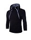cheap Hoodies-Men&#039;s Sweatshirt Solid Colored Round Neck Casual Hoodies Sweatshirts  Slim White Black Navy Blue