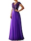 cheap Maxi Dresses-Women&#039;s Swing Dress Maxi long Dress Black Purple Beige Short Sleeve Sequins Deep V S M L XL XXL 3XL