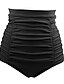 preiswerte Tankini-Damen Badeanzug BBikinihose EU- / US-Größe Bademode Einfarbig Schwarz Weiß Rote Badeanzüge Basic