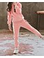 preiswerte Kleidersets für Mädchen-Mädchen 3D Einfarbig Kleidungsset Langarm Aktiv Basic Baumwolle Polyester kinderkleidung Regular Fit