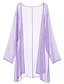 cheap Elegant Dresses-Women&#039;s Two Piece Dress Short Mini Dress Purple Long Sleeve Solid Colored Summer Spring &amp; Summer Round Neck Hot Belt Not Included 2021 XXL 3XL 4XL 5XL / Plus Size / Chiffon / Plus Size