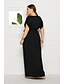cheap Plus Size Dresses-Women&#039;s Swing Dress White Black Purple Wine Green Royal Blue Navy Blue Sleeveless Solid Colored V Neck Elegant M L XL XXL 3XL 4XL