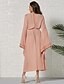 baratos Vestidos Boho-Mulheres Roupa de Banho Tankini Cobertura roupa de banho Cordões Rosa Fatos de banho